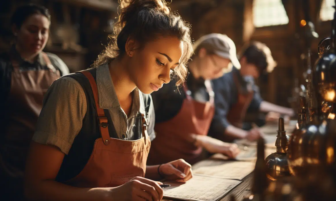 Les apprenties du whisky visent à maîtriser l’artisanat ancien