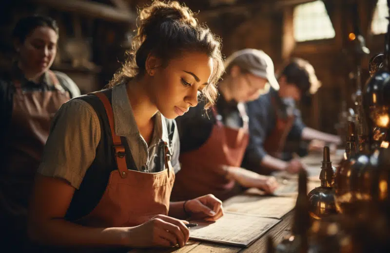 Les apprenties du whisky visent à maîtriser l’artisanat ancien