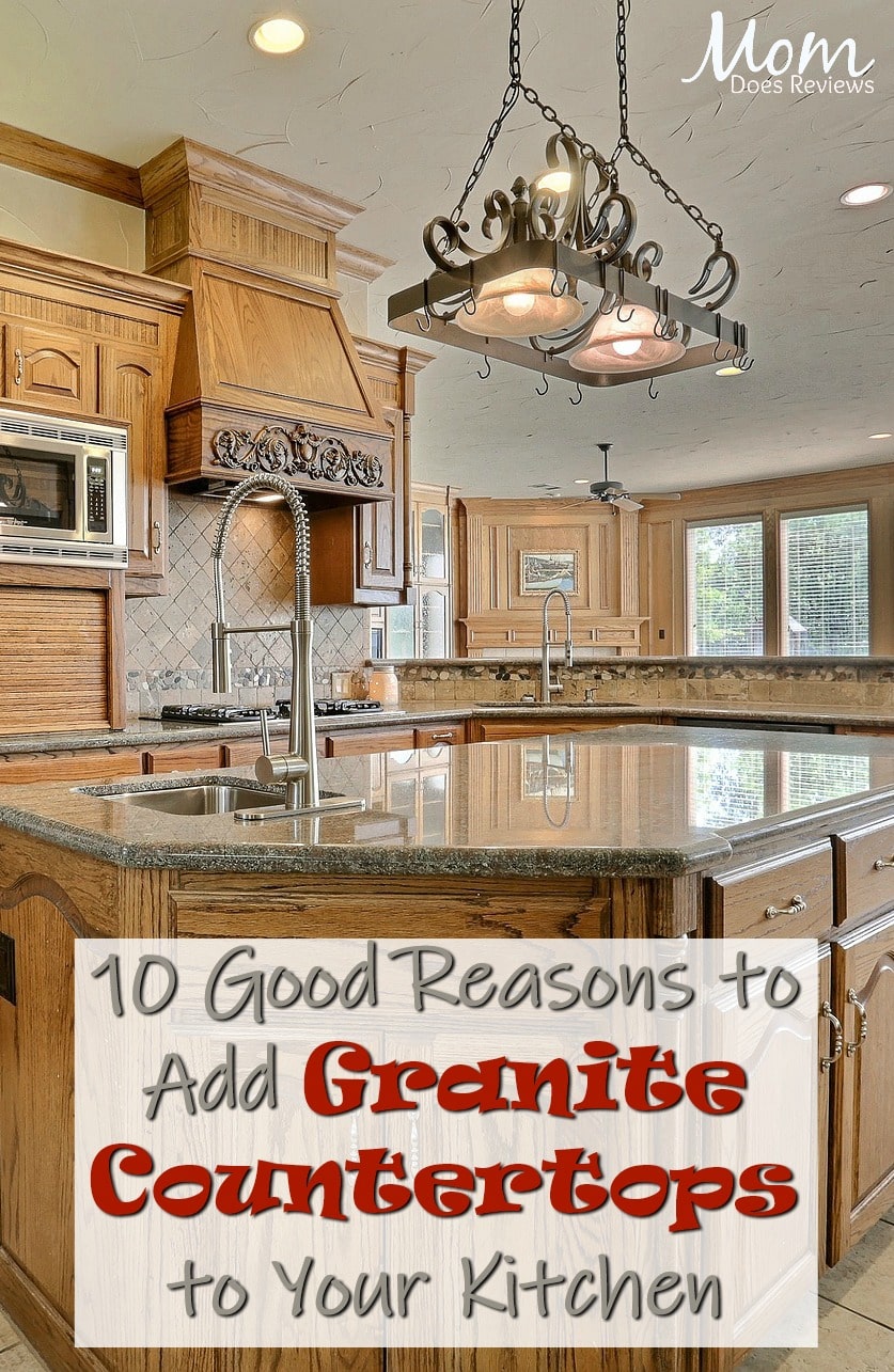 10 Good Reasons to Add Granite Countertops to Your Kitchen  #kitchens #granite #interiordesign #homeandliving
