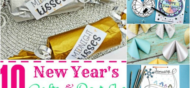 10 objets artisanaux et imprimables du Nouvel An pour vous aider à célébrer la fête