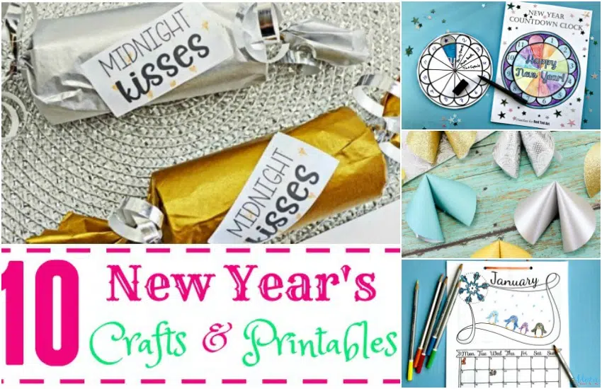 10 objets artisanaux et imprimables du Nouvel An pour vous aider à célébrer la fête