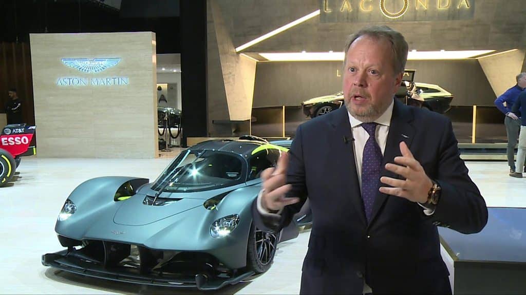 Andy Palmer dit que la croissance des ventes d’Aston’s Martin de 26% l’an dernier a été  » très, très bonne « .