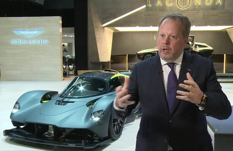 Andy Palmer dit que la croissance des ventes d’Aston’s Martin de 26% l’an dernier a été  » très, très bonne « .