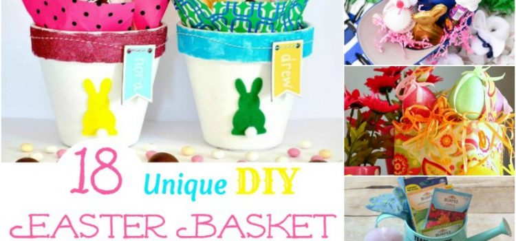 18 idées uniques de panier de Pâques de bricolage trop mignon pour ne pas essayer !