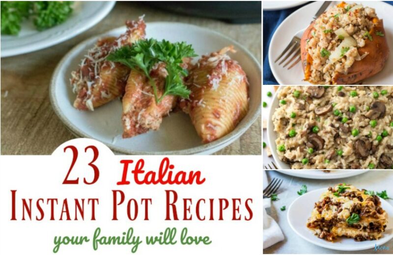 23 Recettes italiennes instantanées faciles que votre famille adorera