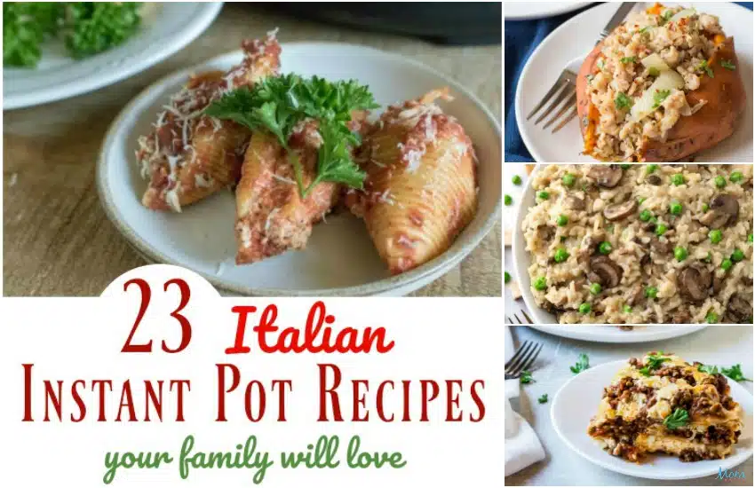 23 Recettes italiennes instantanées faciles que votre famille adorera