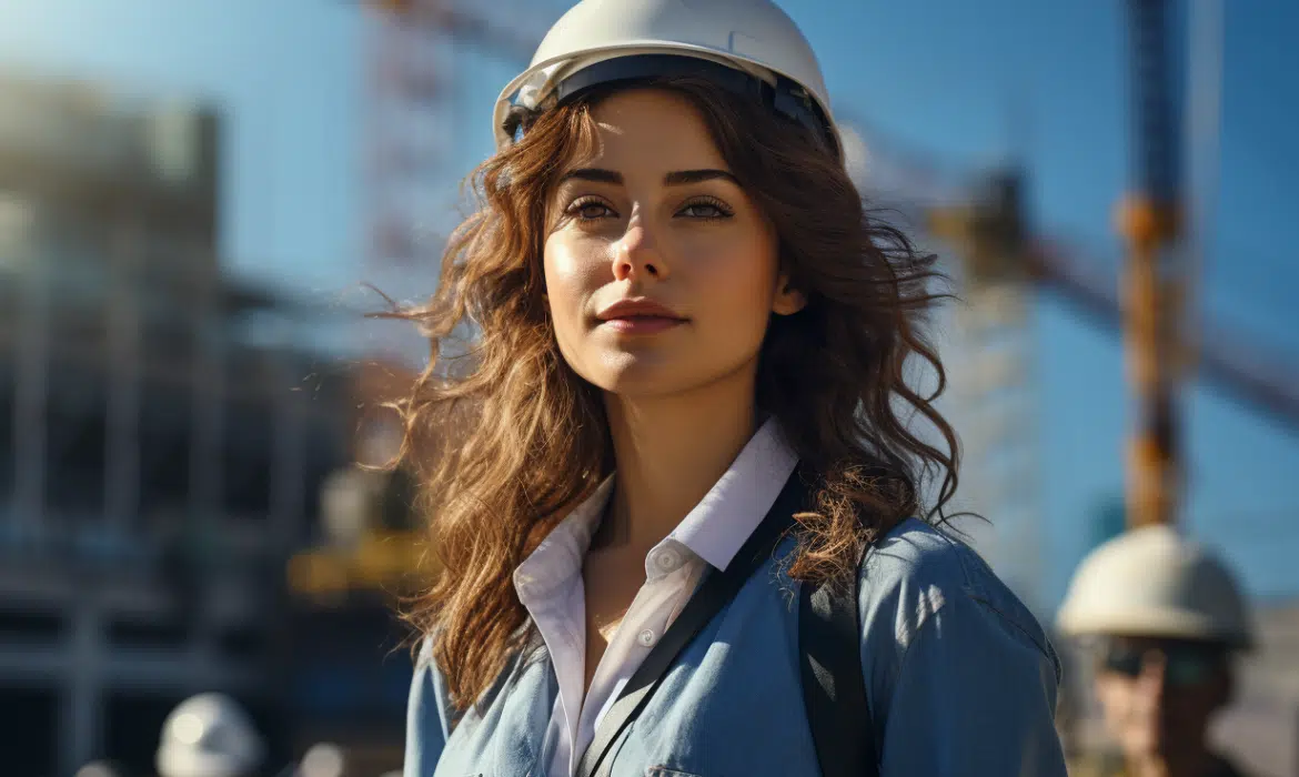 J’aime le béton « , dit une femme qui fait bouger les choses dans la construction.