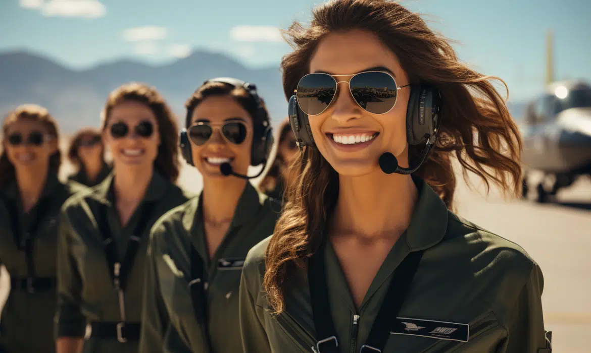 Journée internationale de la femme :  » J’apprends à d’autres femmes à piloter des hélicoptères « .