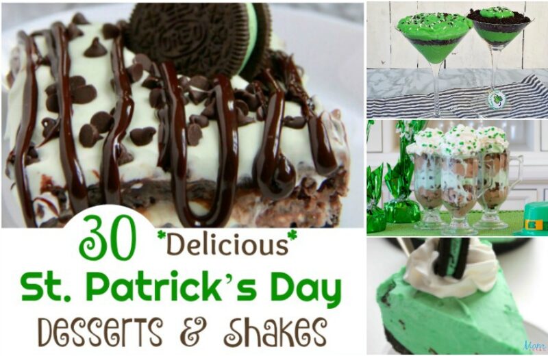 30 Délicieux desserts et milk-shakes de la Saint-Patrick que vous adorerez