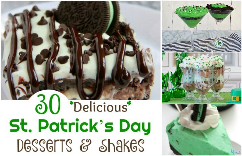 30 Délicieux desserts et milk-shakes de la Saint-Patrick que vous adorerez