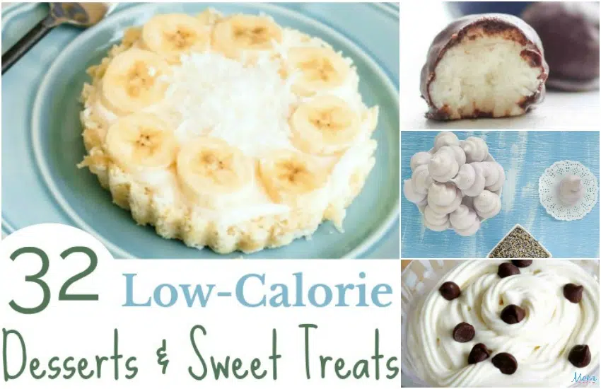 32 Desserts et gâteries sucrées hypocaloriques