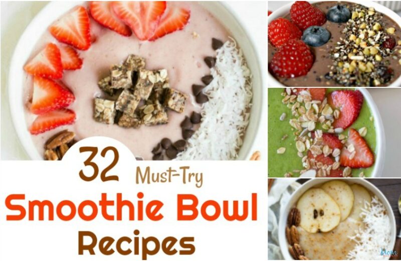 32 recettes de bols à smoothies à essayer absolument que vous adorerez