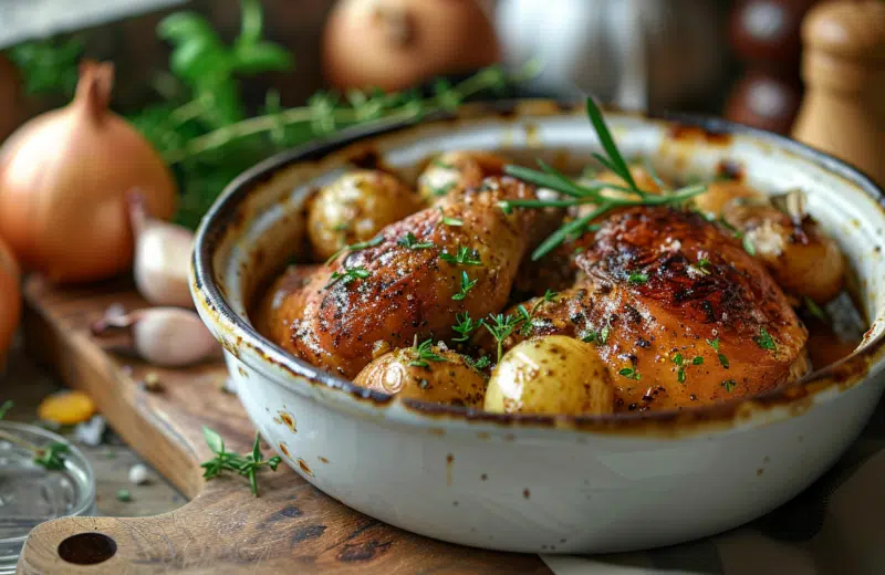 Coq au vin blanc : une recette ancestrale revisitée pour les épicuriens