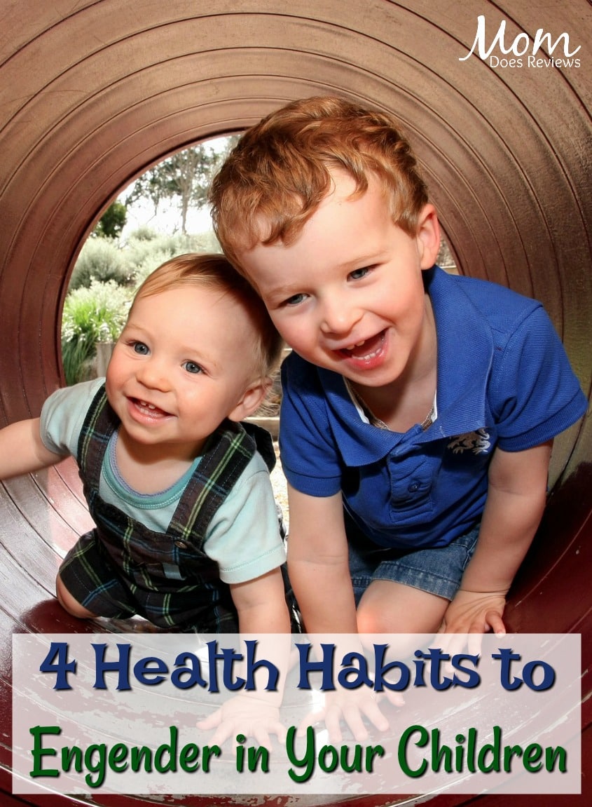 4 Health Habits to Engender in Your Children #parenting #health #parentingtips