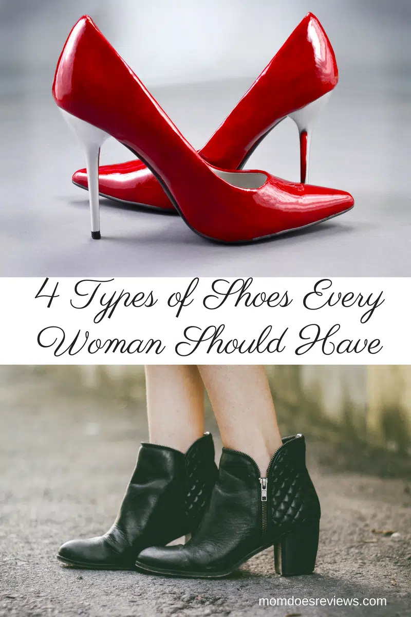 4 Types of Shoes Every Woman Should Have in Her Closet