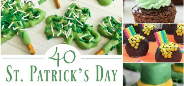 40 Cupcakes, biscuits et gâteries sucrées de la Saint-Patrick pour une célébration amusante