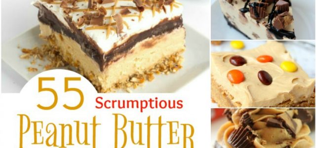 55 délicieuses recettes de desserts au beurre d’arachide qui vous feront baver {Partie 1}.