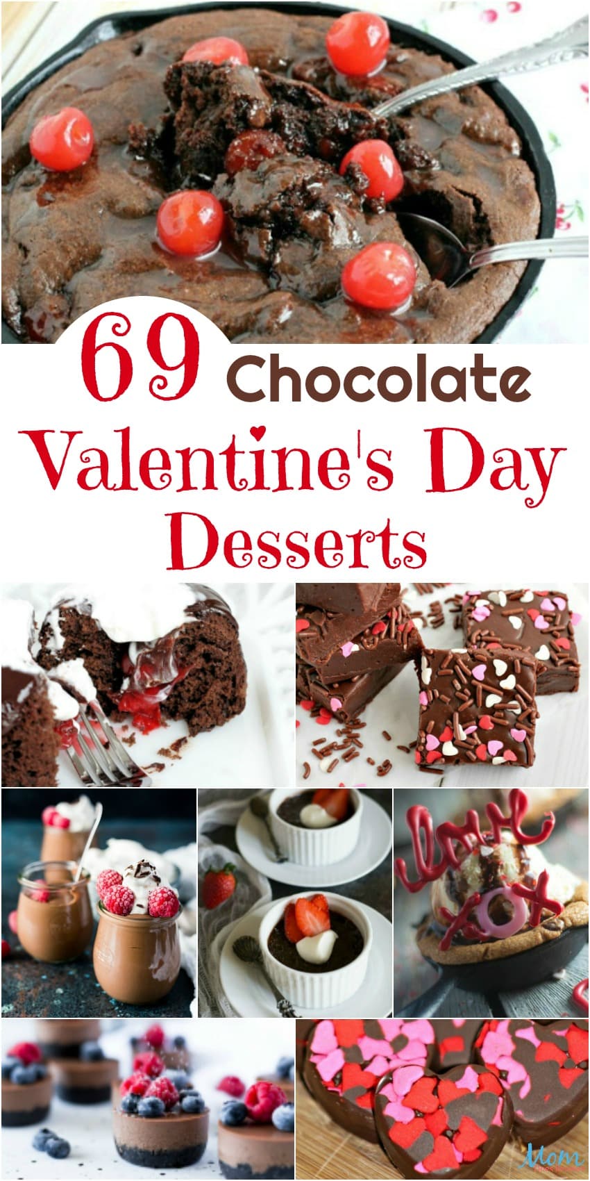 69 Chocolate Valentine’s Day Desserts to Sweeten Your Day #Sweet2019  #food #foodie #desserts #chocolate #valentinesday 