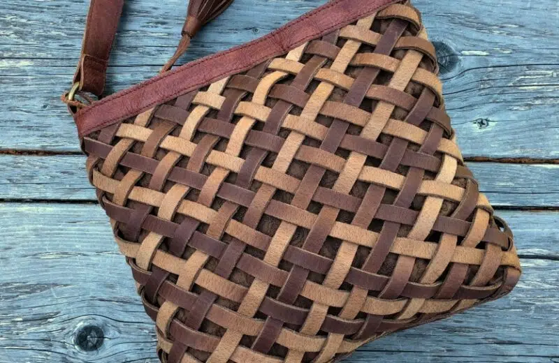 Aaralyn Crossbody Basket-Woven Leather Bag- Beautiful and Functional ! #MDRSummerFun #kindandtruealways