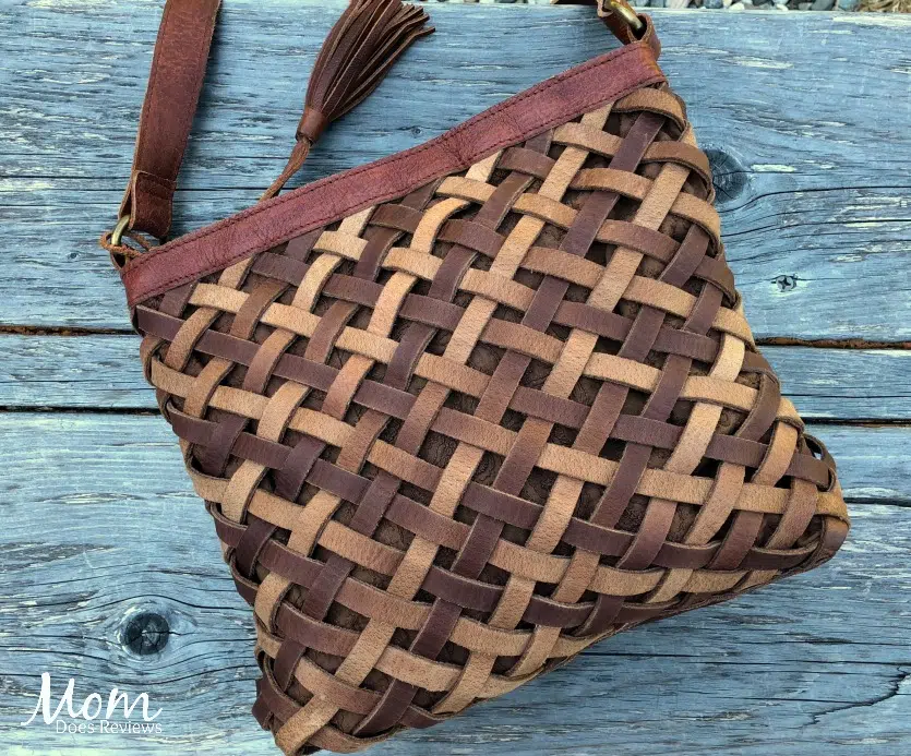 Aaralyn Crossbody Basket-Woven Leather Bag- Beautiful and Functional ! #MDRSummerFun #kindandtruealways