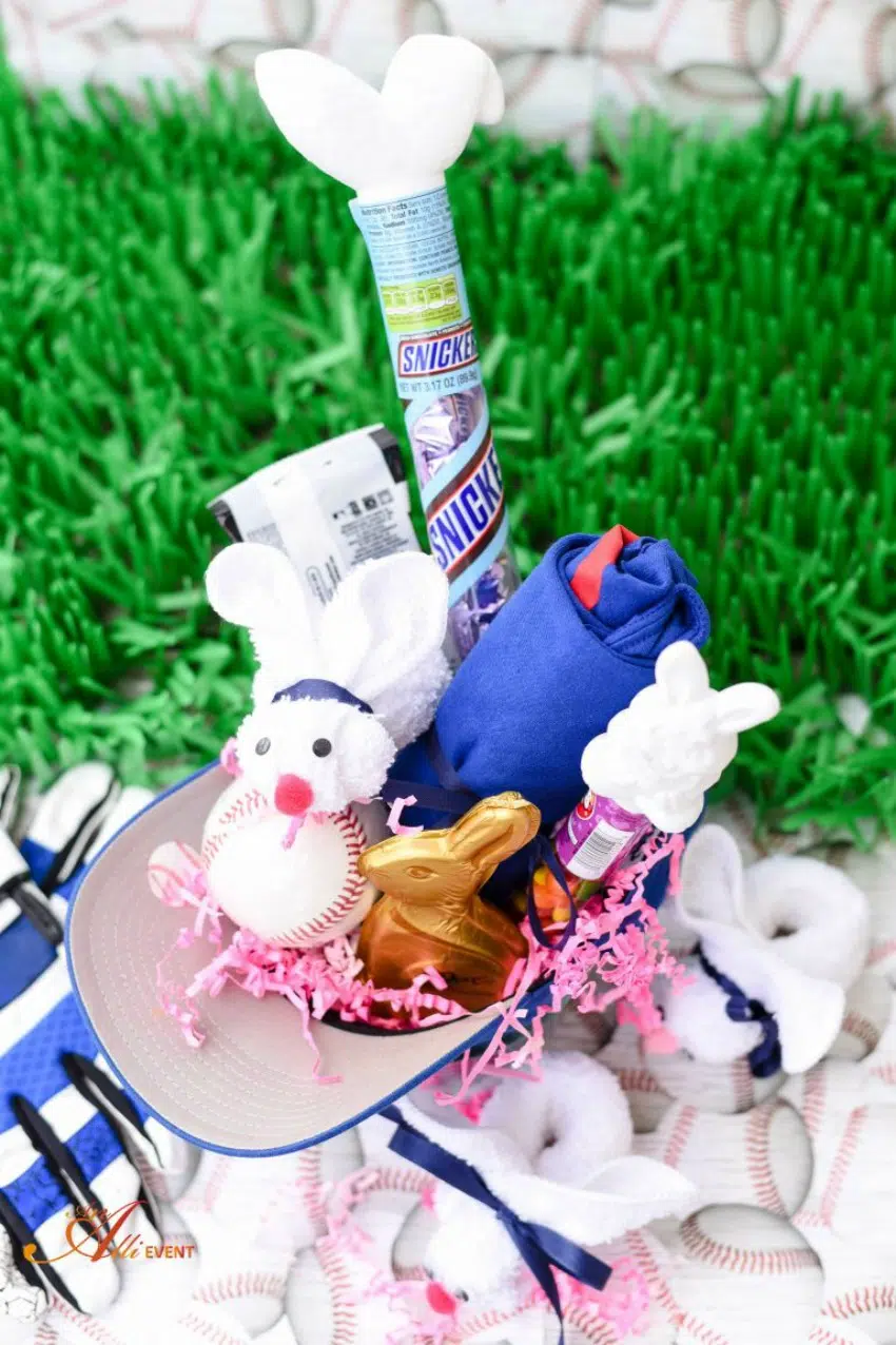 Baseball Themed Easter Basket