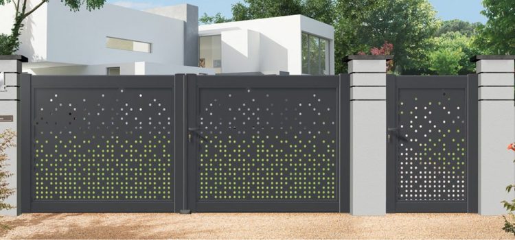 Portail design, pour quel matériau ?