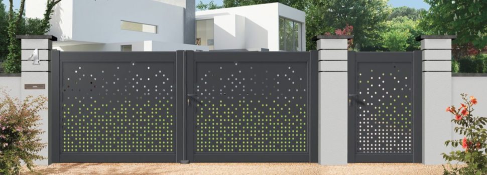Portail design, pour quel matériau ?
