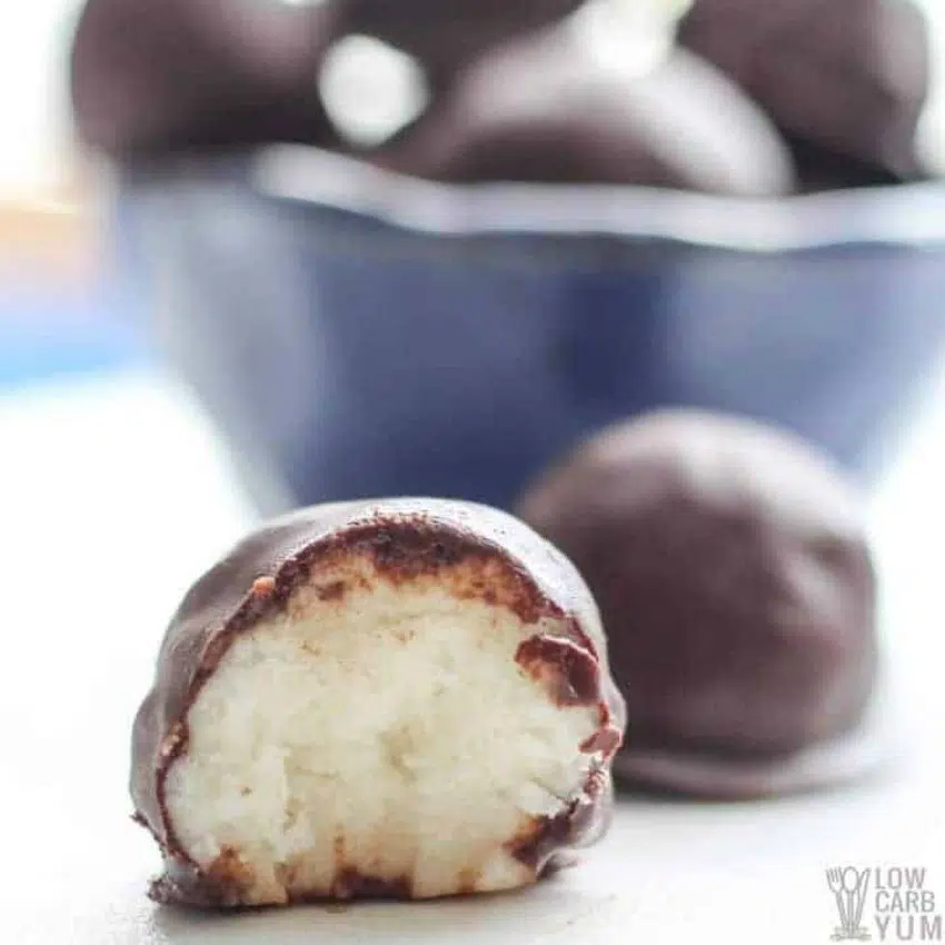 Chocolate Covered Buttercream Candy Recipe {Sugar Free}