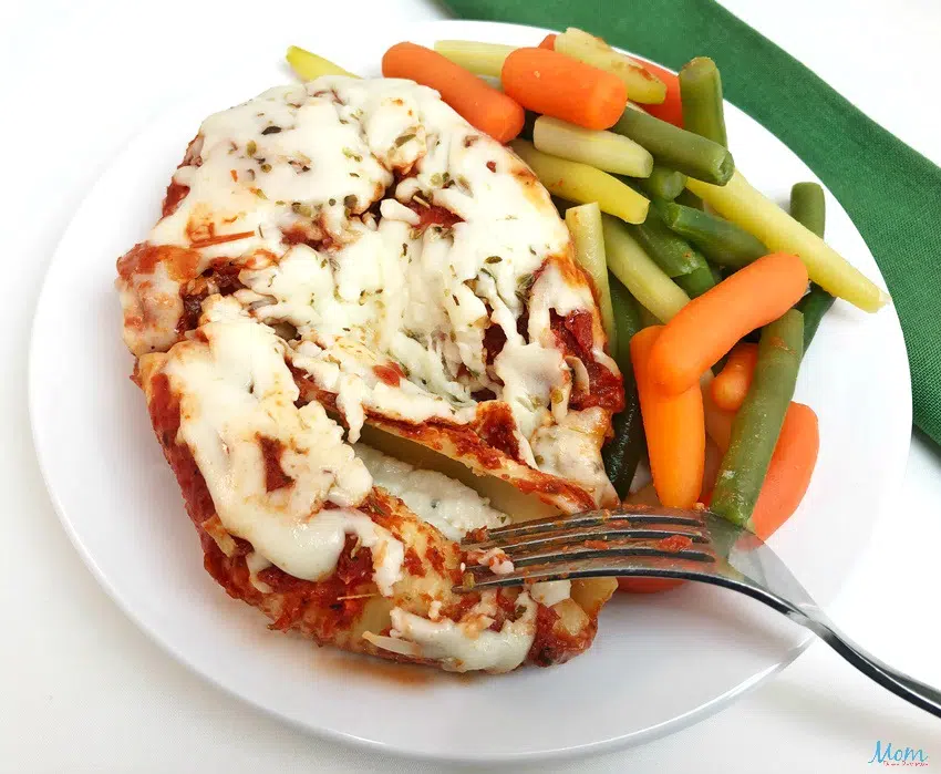 Diet-to-Go Stuffed Shells with Tomato Sauce and a German Veggie Blend