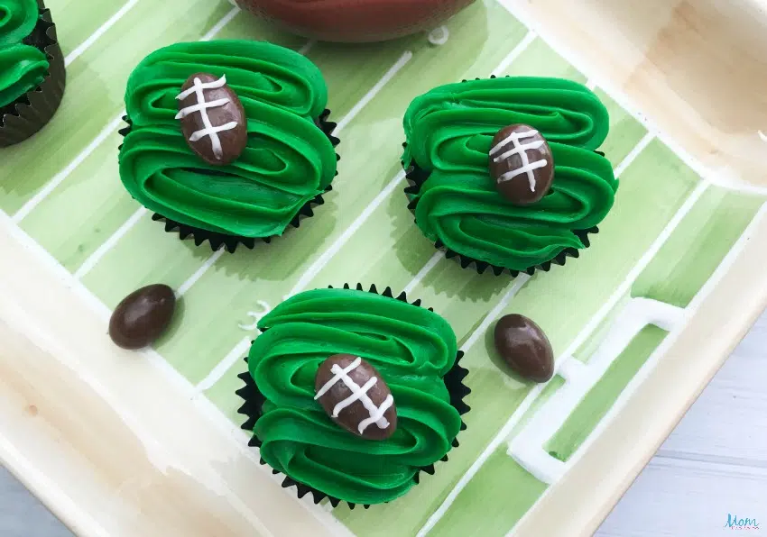 Football Cupcakes