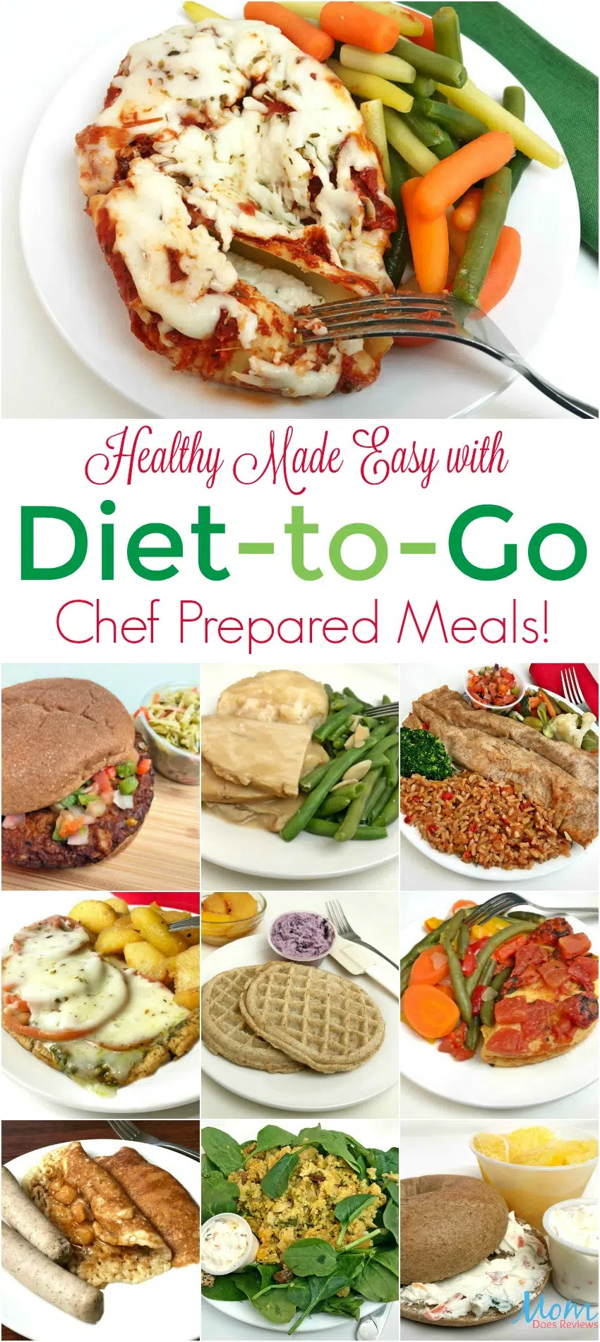 Healthy Made Easy with Diet-to-Go Chef Prepared Meals!