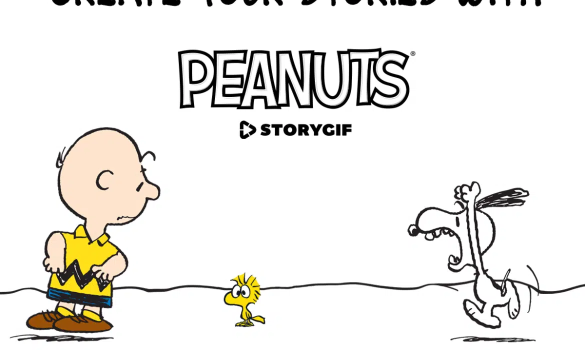 Téléchargez l’application Zoobe Peanuts StoryGIF dès aujourd’hui !