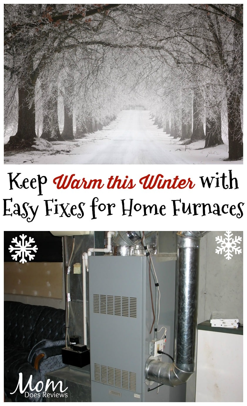 Keep Warm this Winter with Quick and Easy Fixes for Home Furnaces #ad #HouseExperts #SearsHVAC