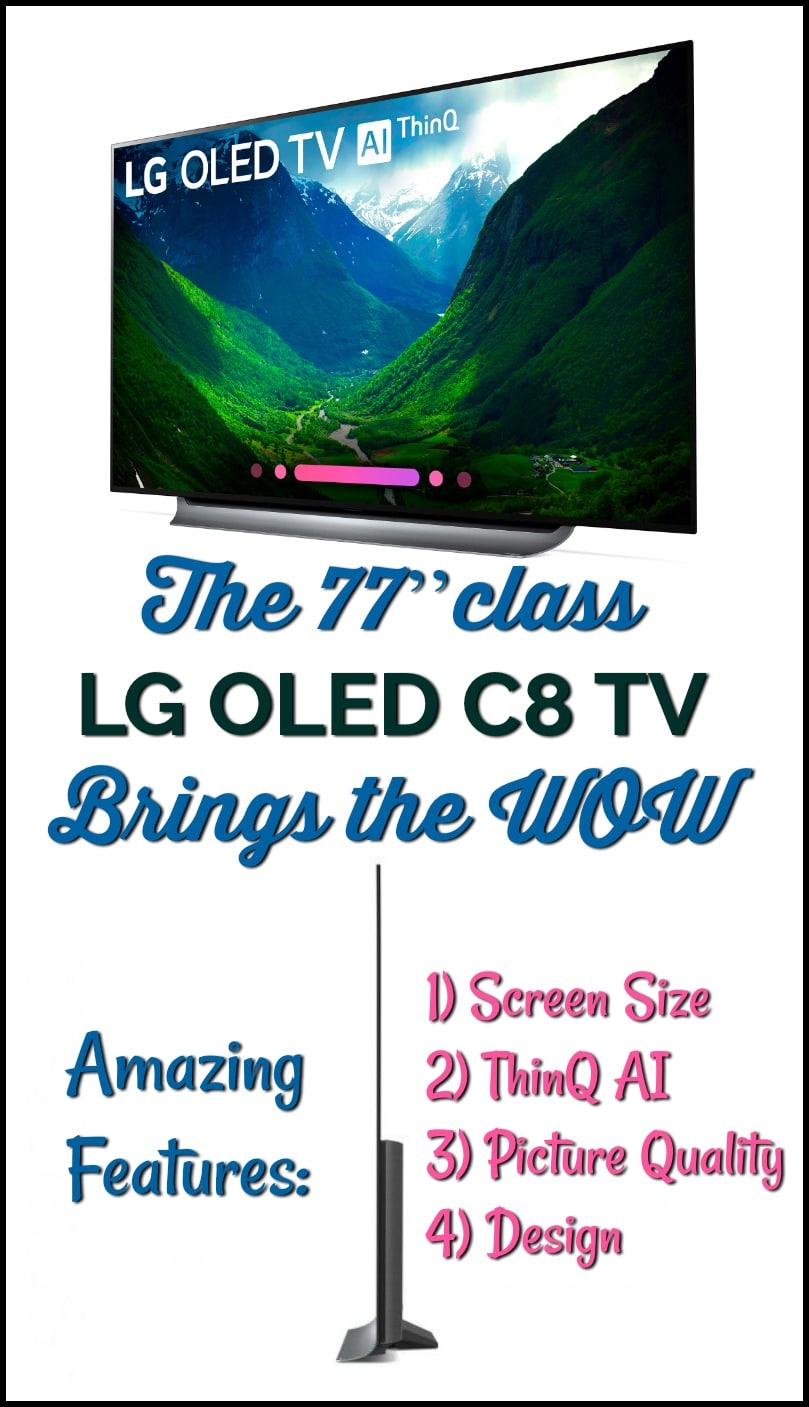 The 77’’ Class LG OLED TV Steals the Show - Get your LGUS TV today at #BestBuy #technology #ad #LG #TV 