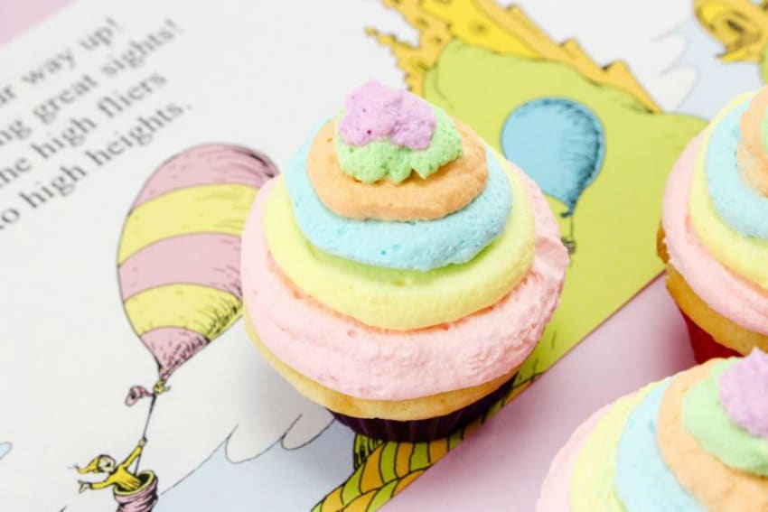 Oh the Places You’ll Go Cupcakes Recipe