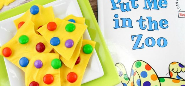 Recette d’écorce”Mets-moi au zoo” – Parfaite pour la journée du Dr Seuss !