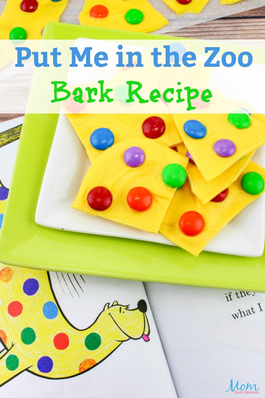 Put me in the Zoo Bark Recipe Perfect for Dr. Seuss Day! #Sweettreats #drseuss #bark #recipe #funfood #dessert