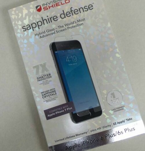 ZAGG Sapphire iPhone 7 Plus Phone Screen Cover pour protéger votre investissement #ChristmasMDR16