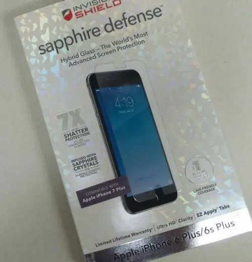 ZAGG Sapphire iPhone 7 Plus Phone Screen Cover pour protéger votre investissement #ChristmasMDR16