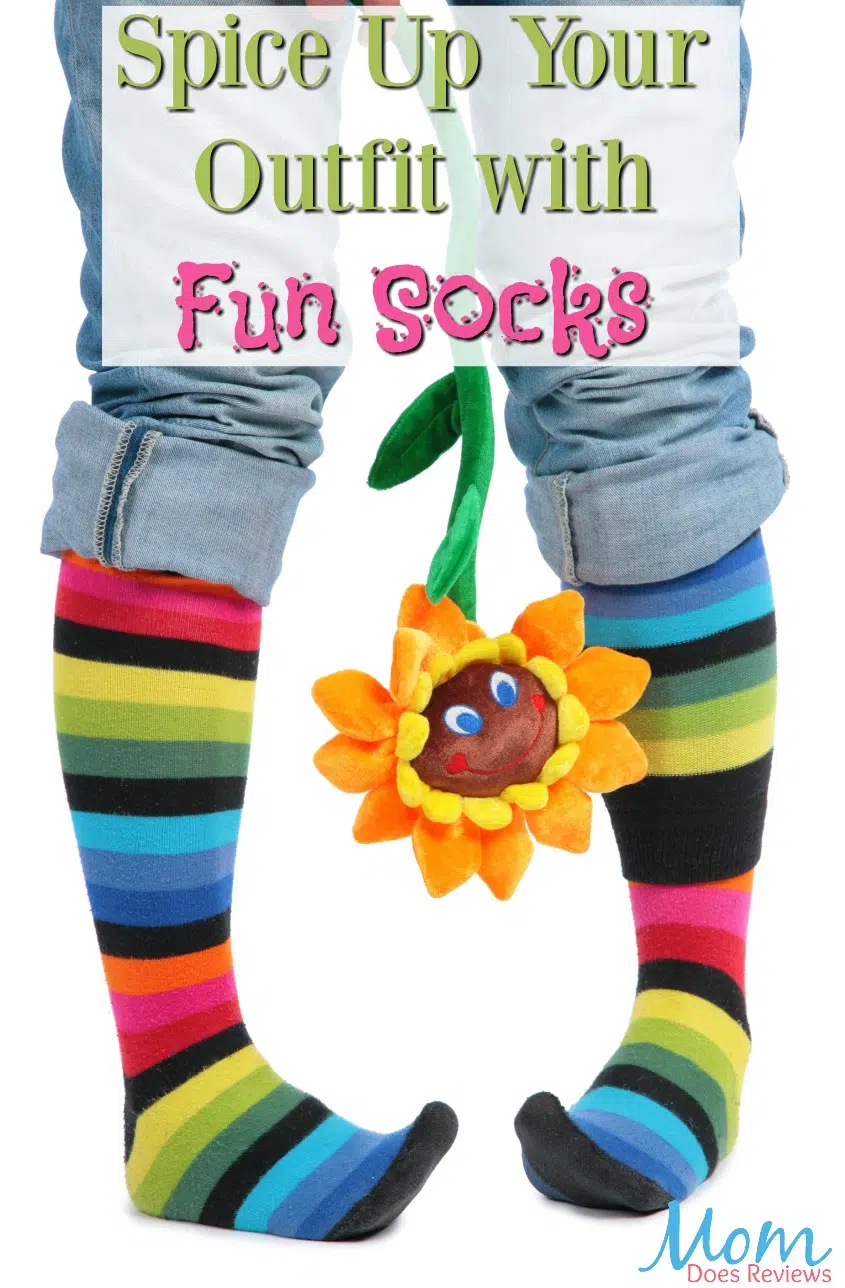 Spice Up Your Outfit with Fun Socks #fashion #socks #funsocks