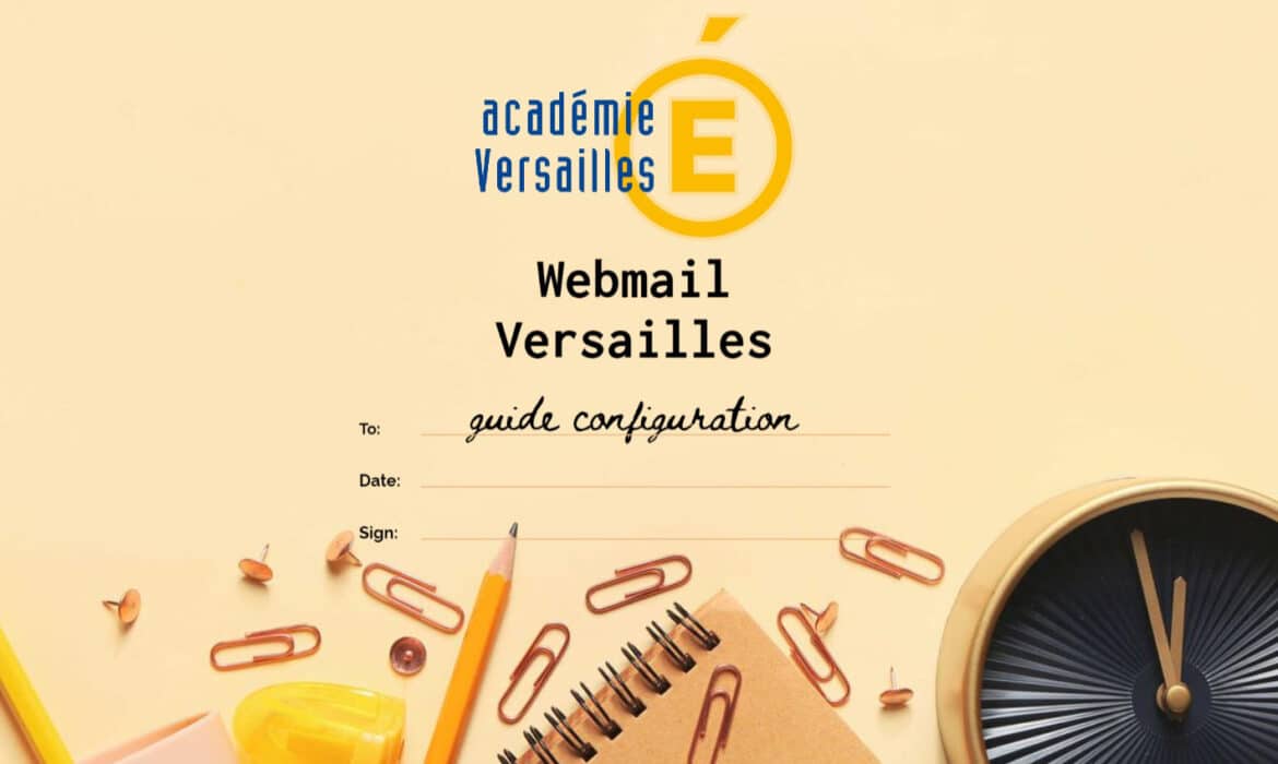 Webmail AC Versailles : se connecter à la messagerie