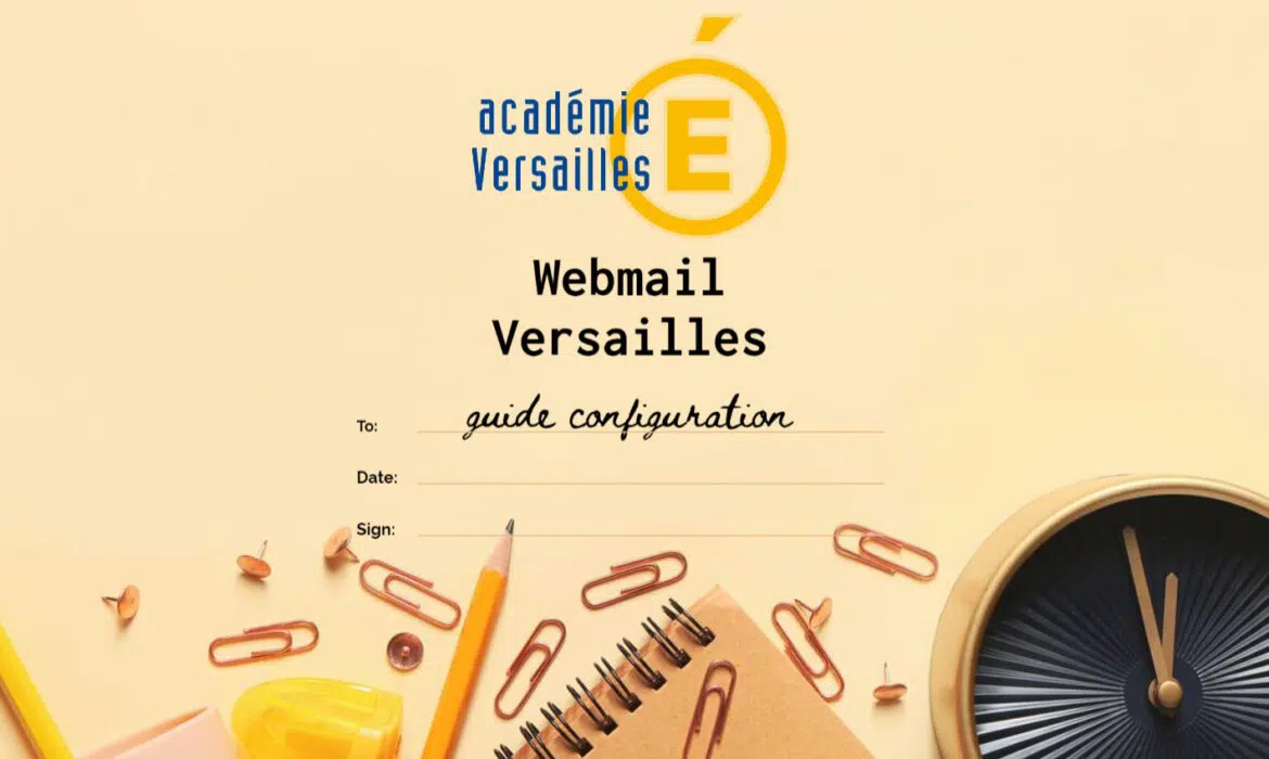 Webmail AC Versailles : se connecter à la messagerie