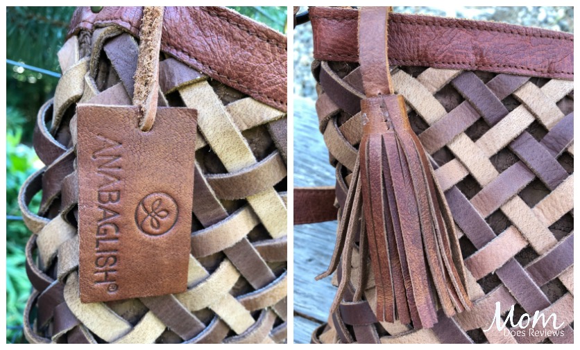 Aaralyn Crossbody Basket-Woven Leather Bag