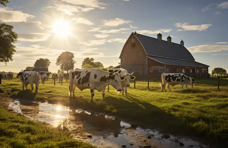 Changement climatique : Engagement de réduire les émissions des fermes laitières