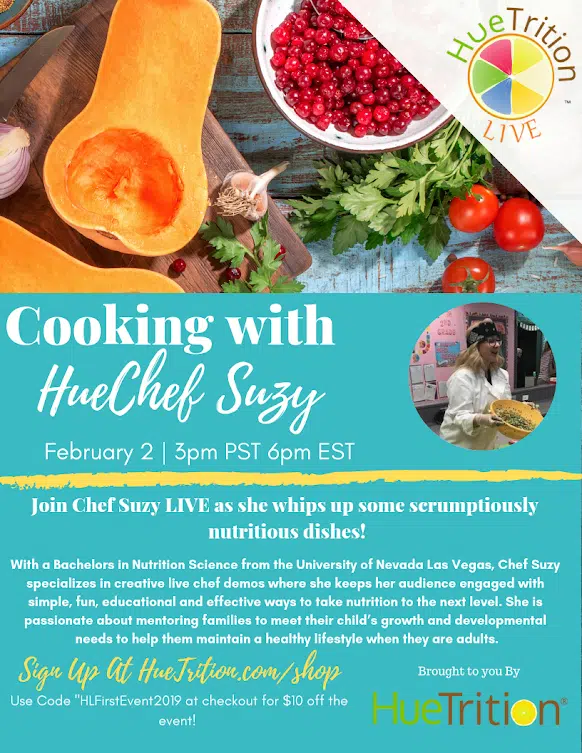 Huetrition Chef Suzy Event