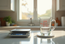 La conversion efficace : transformer une 1/2 tasse en grammes