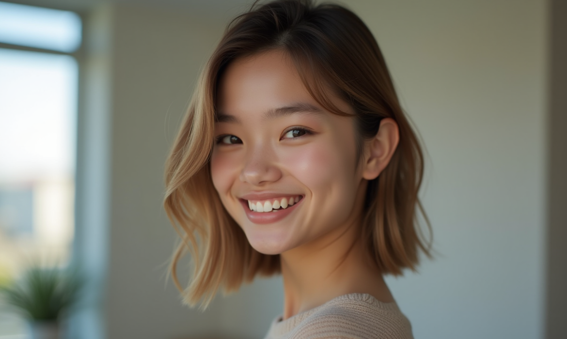Sublimez votre beauté avec une coupe mi-longue pour cheveux fins