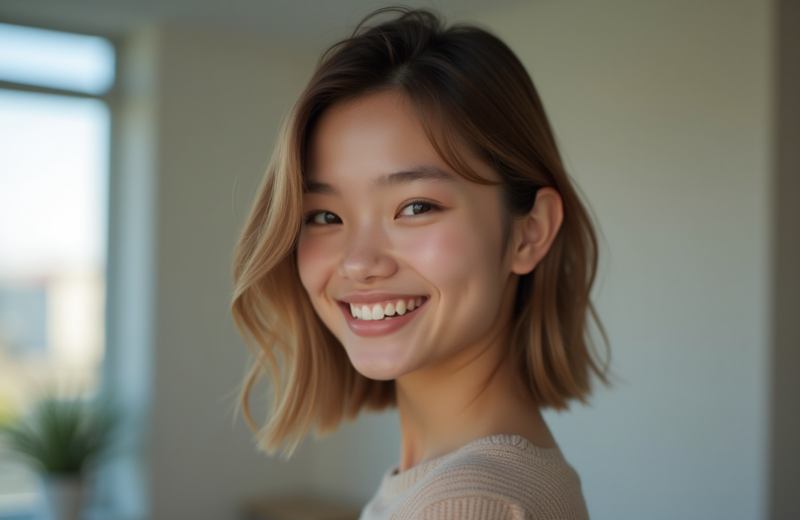 Sublimez votre beauté avec une coupe mi-longue pour cheveux fins