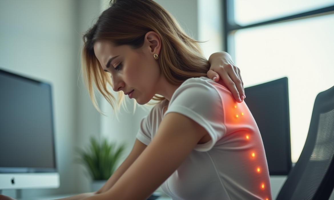 Douleur sous l’omoplate droite : signes à ne pas ignorer