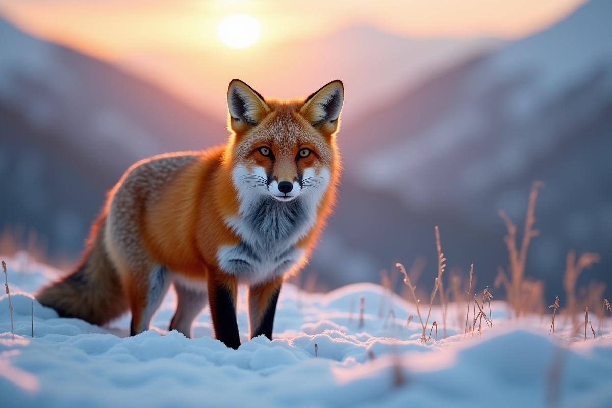 renard hiver